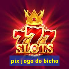 pix jogo do bicho